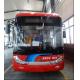 CKD SKD Parts Pure Electric Mini Van Bus 39 Seater Red With Electric Blast Pump