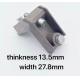 Die Cast window Aluminium Profile Corner Joint 13.5mm Thinkness 27.8mm Width