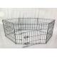 Metal Pet Exercise Fence Dog Cage Pet Playpen With 16 Panels or 8 Panels