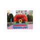 Commercial Grade Inflatable Bounce House / Double Stitching Blow Up Playhouse