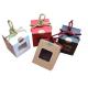 Christmas Gifts Cardboard Box With Handles CMYK PMS With Window