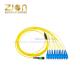 G652D Fiber Unit LSZH Jacket  MPO Patch Cord MPO To ST SC LC