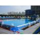 Durable Backyard 10 x 30 Aboved Ground Metal Framed Swimming Pools ,