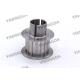 X Axis Driven Pulley Spare Parts 90731000 For XLC7000 Cutter
