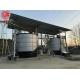 120M3 Compost Fertilizer Production Towable Manure Fermentation Tank