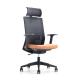 Black Back Comfortable Mesh Office Chair With Adjustable Movable Headrest