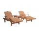 Factory direct low price folding wooden sun lounger beach chair Hot sales---6112