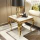 Stainless Steel Square Sofa Side Table For Elegant Home Design