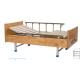 Adjustable Home Medical Hospital Bed With Solid Wood Head