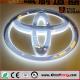 Large Size vacuum coating 3D Illuminated car logo