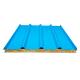 Color Steel Rock Wool Sandwich Board For Roof Thermal Insulation 950mm 1150mm