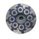 Six Segmented Diamond Powder Cup Wheel for Resin Filled Round Turbo Granite Grinding