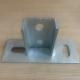 Steel Bolted Galvanized Steel Seismic Bracket Accessories Corrosion Resistance