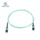 5G FTTH MPO To MPO Optical Fiber Patch Cord OM3/OM4 Low Loss LSZH 1m/3m/5m Customized