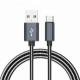 PC Aluminum Alloy Type C Fast Charging Cable Metal Sync 2m 3m