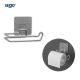 Installed Bathroom Tissue Roll Holder Self Adhesive Damage Free Mounting