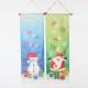 Christmas Flag Banner Santa Claus/Snowman