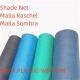 South America Market 40%-95% Rate Shade Net Malla Saran Malla Sombra Malla