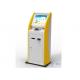 Thermal Printer Bill Payment Kiosk Machine With 17inch Touch Screen , Dust Proof