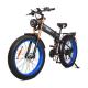Aluminum Alloy Downhill Mountain E Bike Fat Tire Folding Electric Bike 1000w