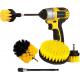 4 Pack Multi-Purpose Power Drill Brush Attachments  Power Scrubber Cleaning Brush Cleaning Brush