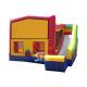 PVC Tarpaulin Inflatable Bounce Houses With Slide Multifunctional