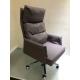 High density 2.5mm Breathable Swivel Office Chair With Wheels