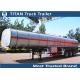 TITAN Custom carbon steel fuel Tanker Trailer with 4mm 5mm 6mm tank thickness