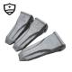 Forging Bucket Tips Excavator Teeth XD225RC Spare Parts Black Color