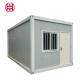 Detachable 20Feet Flat-Pack Container House in Customized Color from Shipping Frame
