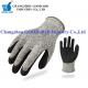 Double Dipped Gloves Sandy Nitrile Palm Coated 4443D Anti Cut Gloves