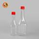 Transparent PET Plastic Condiment Bottles 380ml Plastic Olive Oil Container
