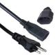 Custom Monitor Power Cable , Computer Power Cable Brazil Standard