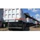 Howo7 Sinotruk Ghana 10 Wheels 6x4 Dump Truck For 40T Load Capcity 371hp