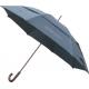 Windproof Outdoor Promotional Umbrella Curved handle For Hotel Guestroom
