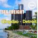 DDU DDP International Sea Cargo Services From Qingdao To Detroit US