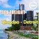 DDU DDP International Sea Cargo Services From Qingdao To Detroit US