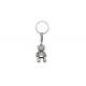 Bear Shape Cute Metal Keychain Customized Color Engraving Keychains