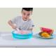 Blue Color Hand Ice Cream Tray Portable Manual Fried Ice Machine Fit Juice And Yogurt