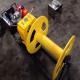 Gasoline / Diesel Engine Cable Winch Puller Take Up Winch Stringing Equipment 2 Ton
