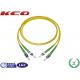 ST/APC Pigtail / STAPC Patch Cable / ST APC Fiber Optic Patch Cable Pigtail SM Monomode