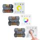 Iron Case LED Controller Dimmer 10A 1 Channel With RF Full Touch Panel