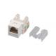 Home Network Cat6 RJ45 keystone jack IDC CE 8P8C Golden Pin modular jack YH7011