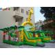 Durable PVC Tarpaulin Inflatable Bouncy Slide Funny With 8L x 8W x 4H Size