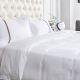 200TC Hotel Linen Bedding Set With Decoration Lines