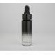 20ml Essential Oil Bottles Glass Dropper Bottles With Black Rubber Head Gradient Painting