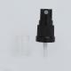 18/415 Plastic Fine Mist Sprayer Black Perfume Pump For Bottle 18mm