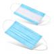 Earloop Type 3 Ply Non Woven Face Mask Adjustable Nose Clip For Industrial Eara