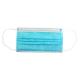 Melt Blown Fabricl Blue Disposable Mouth Mask Non Woven Material 17mm * 9mm
