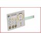 PET Film Overlay Touch Screen Membrane Switch Panel With IIC Interface